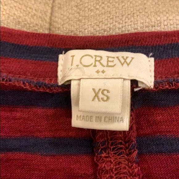 J Crew Striped Jewel Shirt - Picture 4 of 6